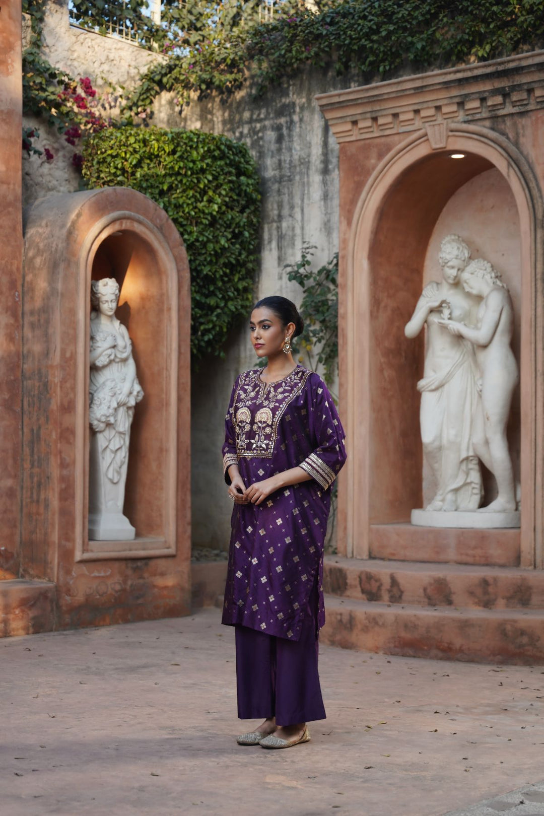 Choga Set- Purple