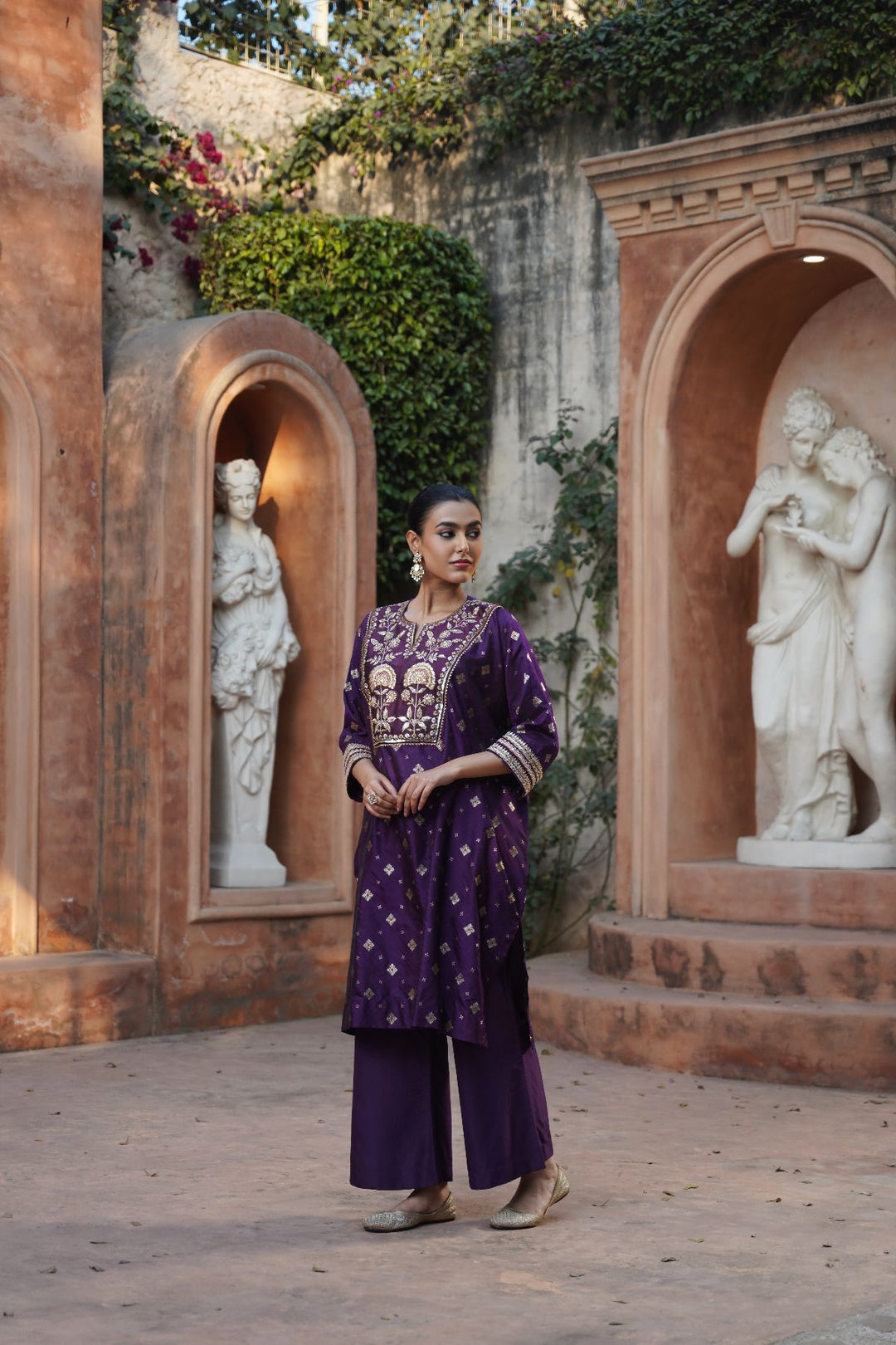 Choga Set- Purple