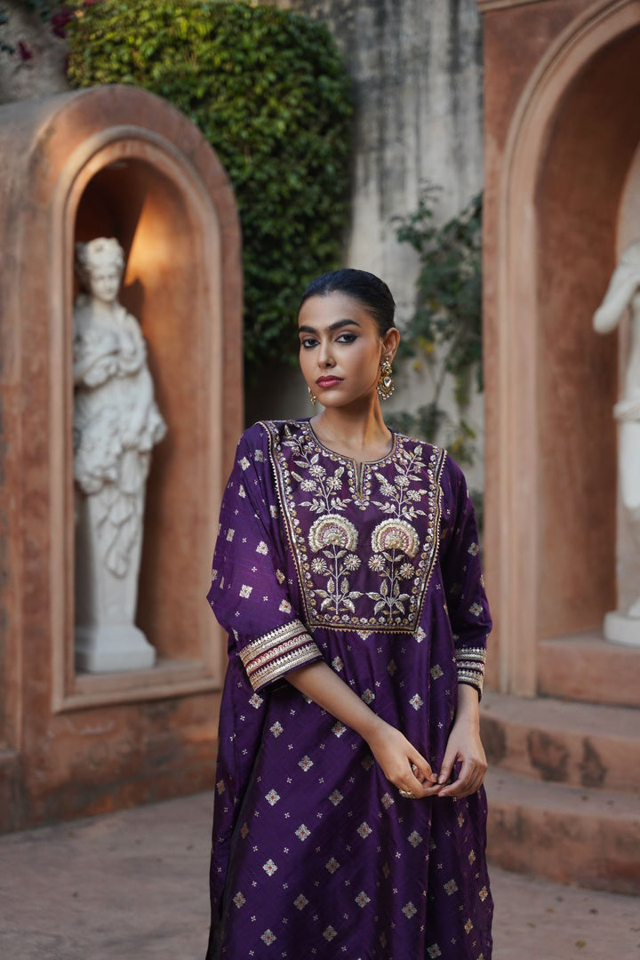 Choga Set- Purple