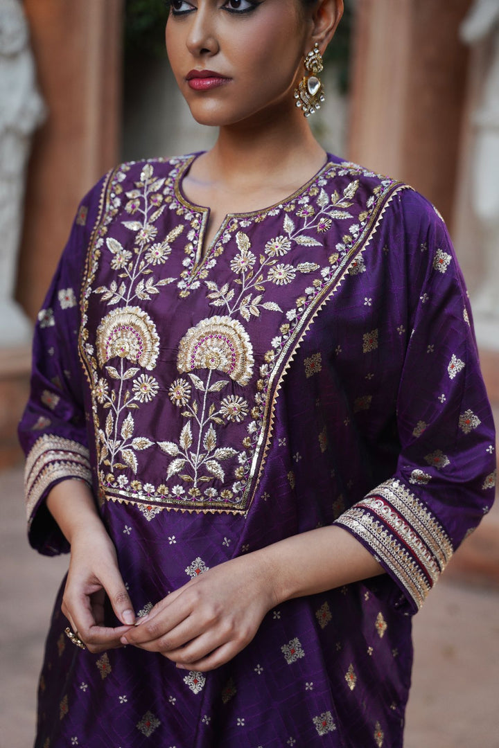 Choga Set- Purple