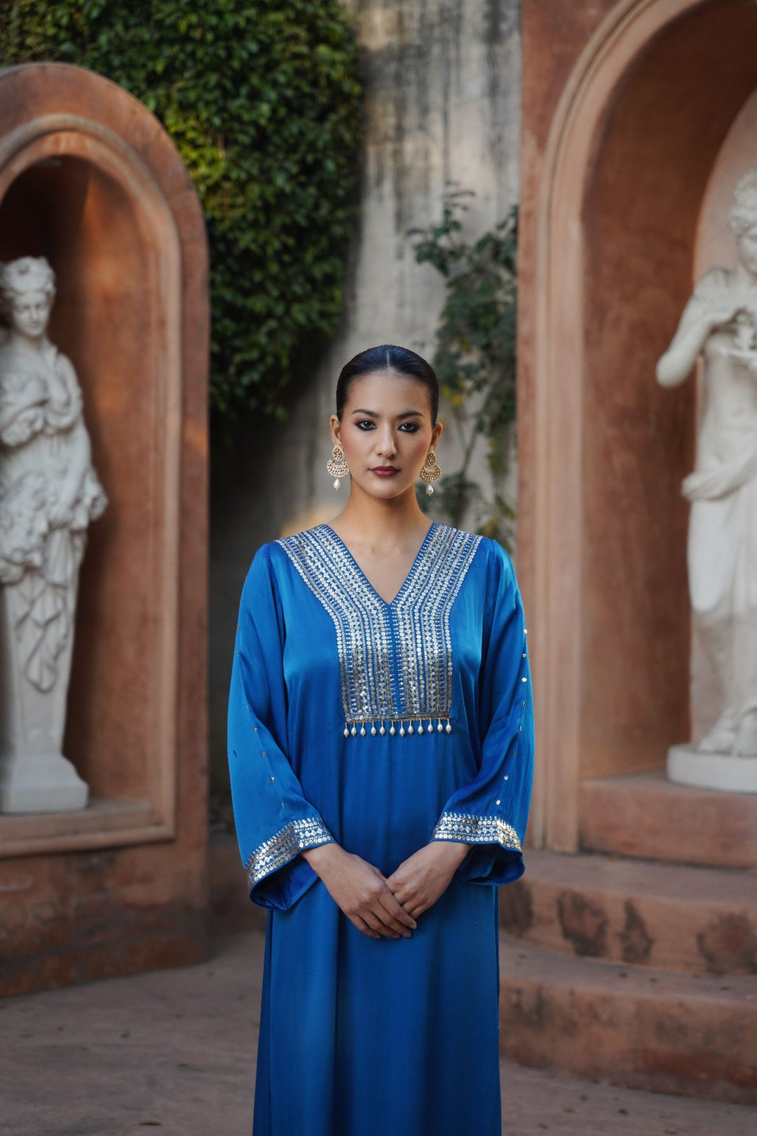 Zirelle Kaftan- Blue