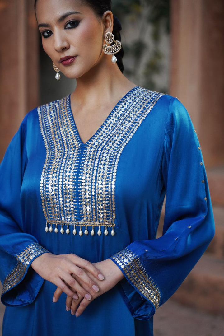Zirelle Kaftan- Blue