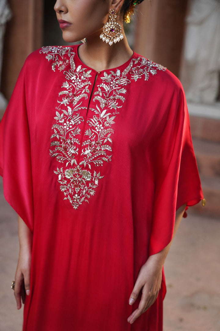 Orlina Kaftan- Red