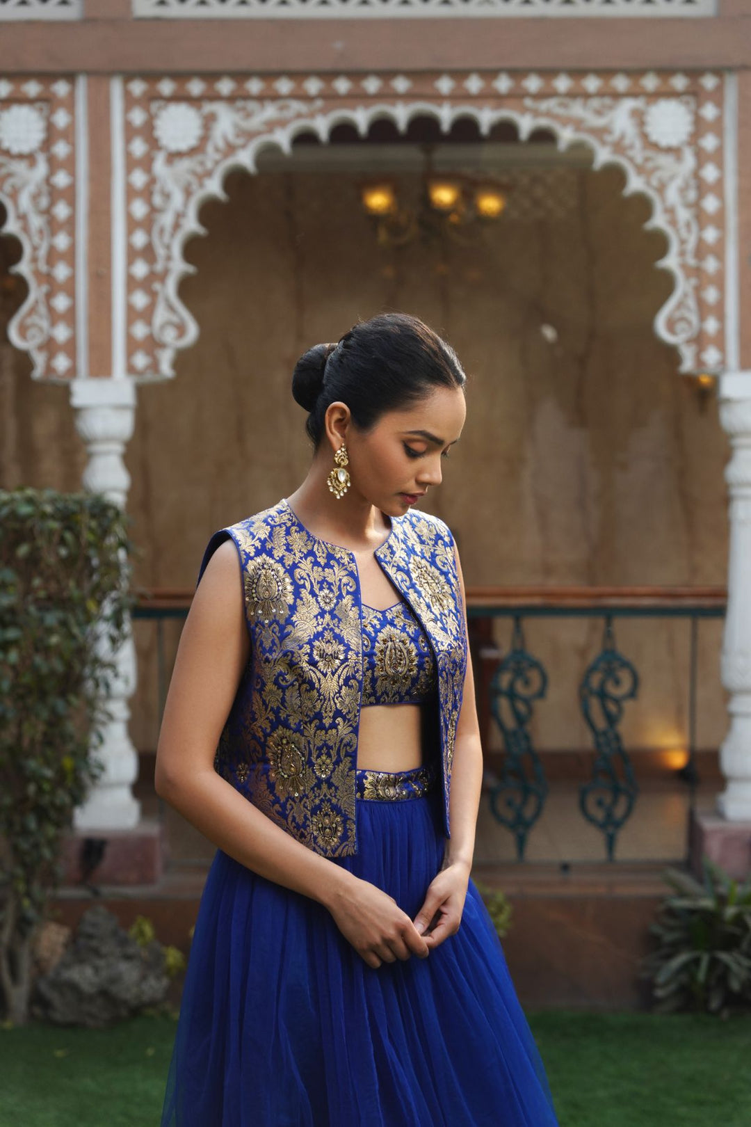 Azul Skirt Set - Blue
