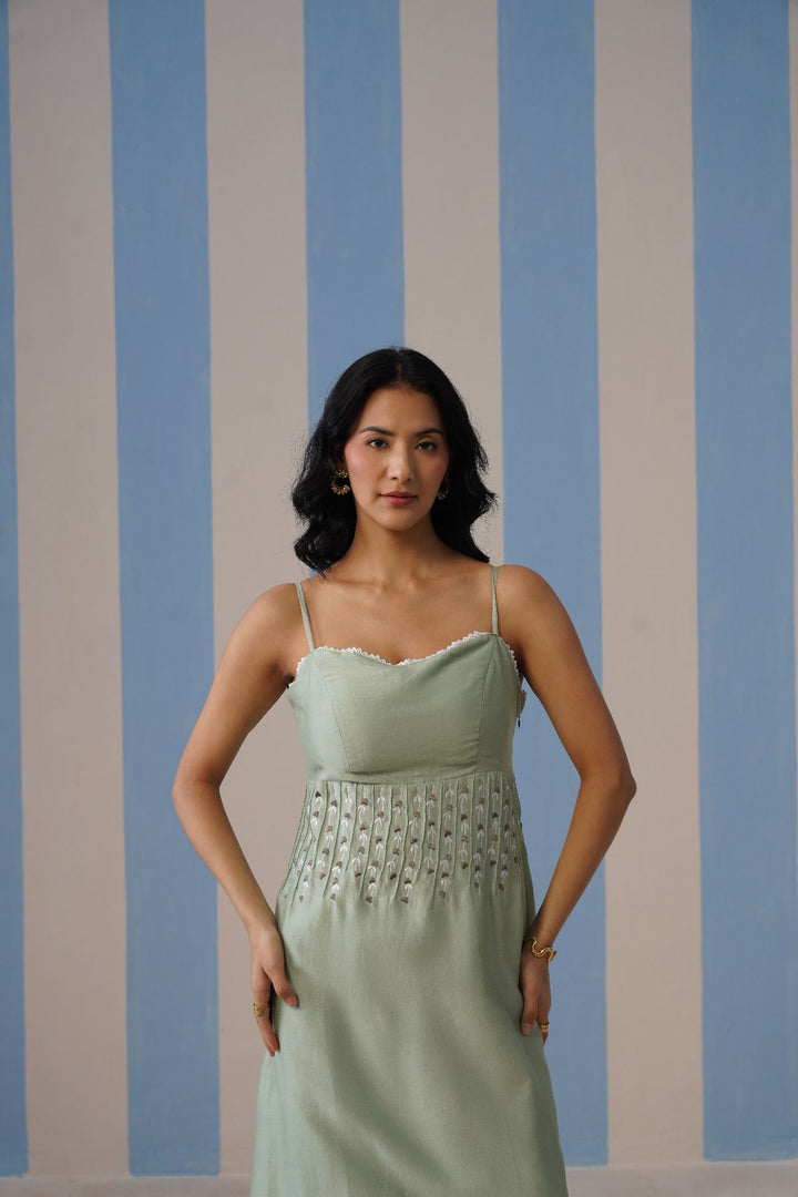 Aria Dress - Sage