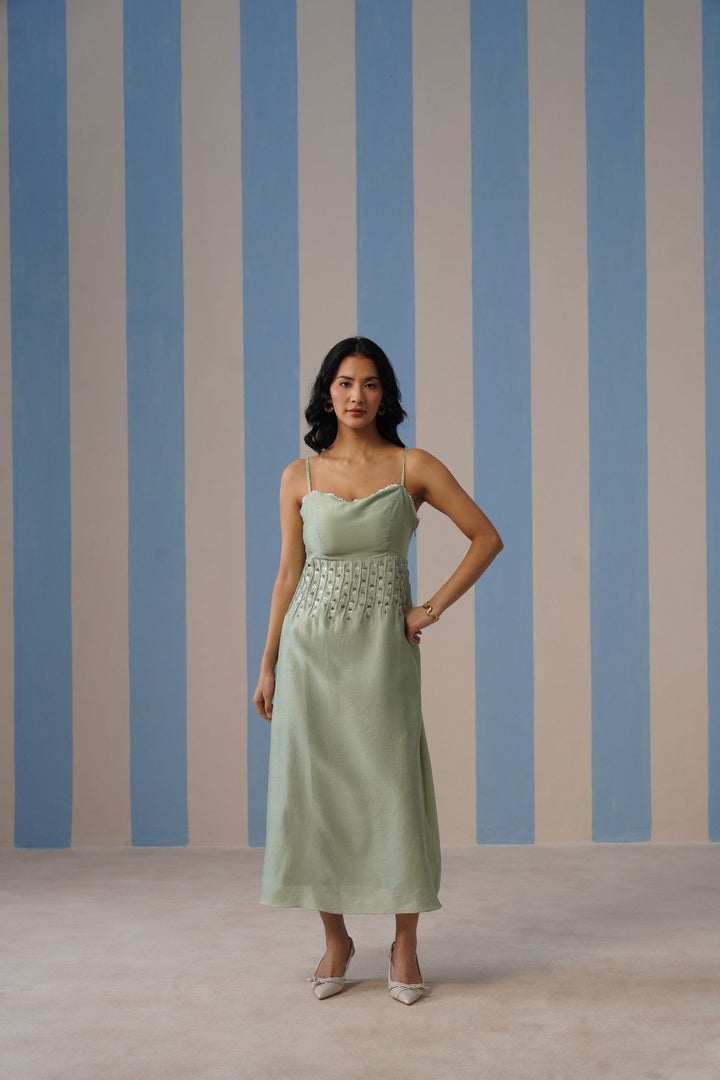 Aria Dress - Sage