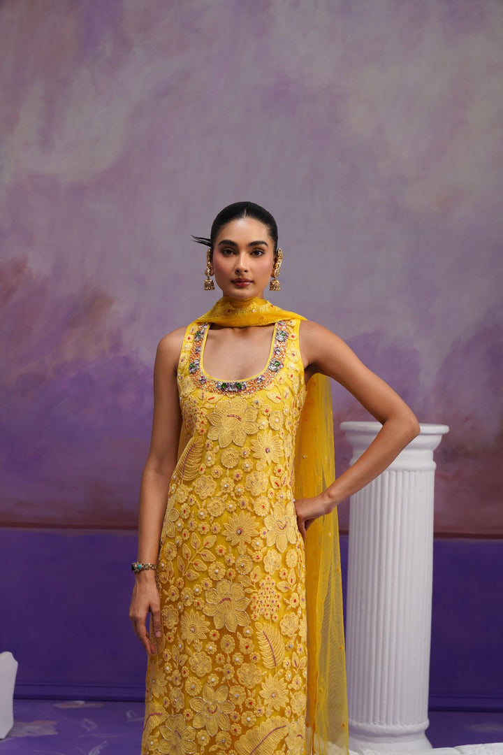 Cira Suit Set-Yellow