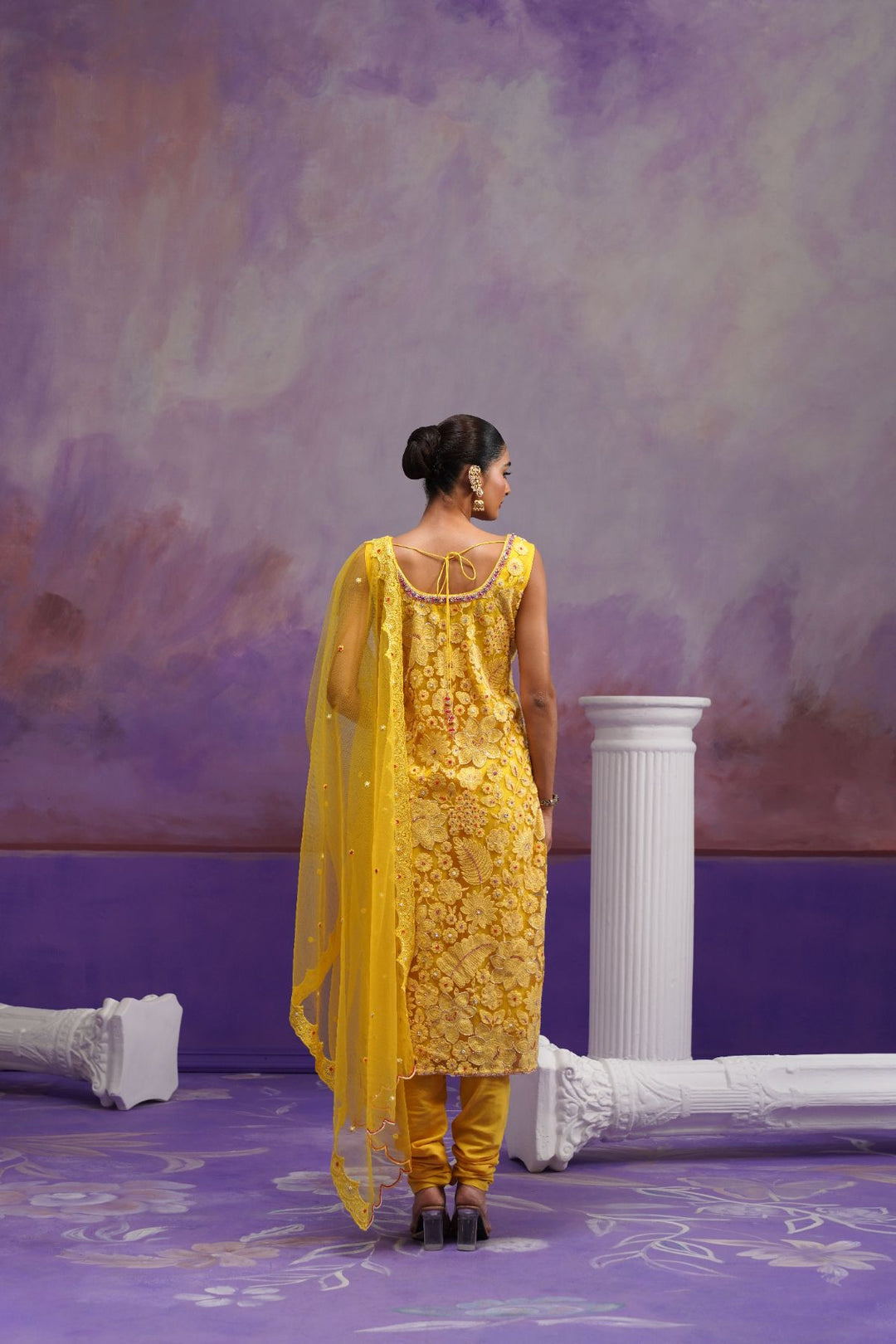 Cira Suit Set-Yellow