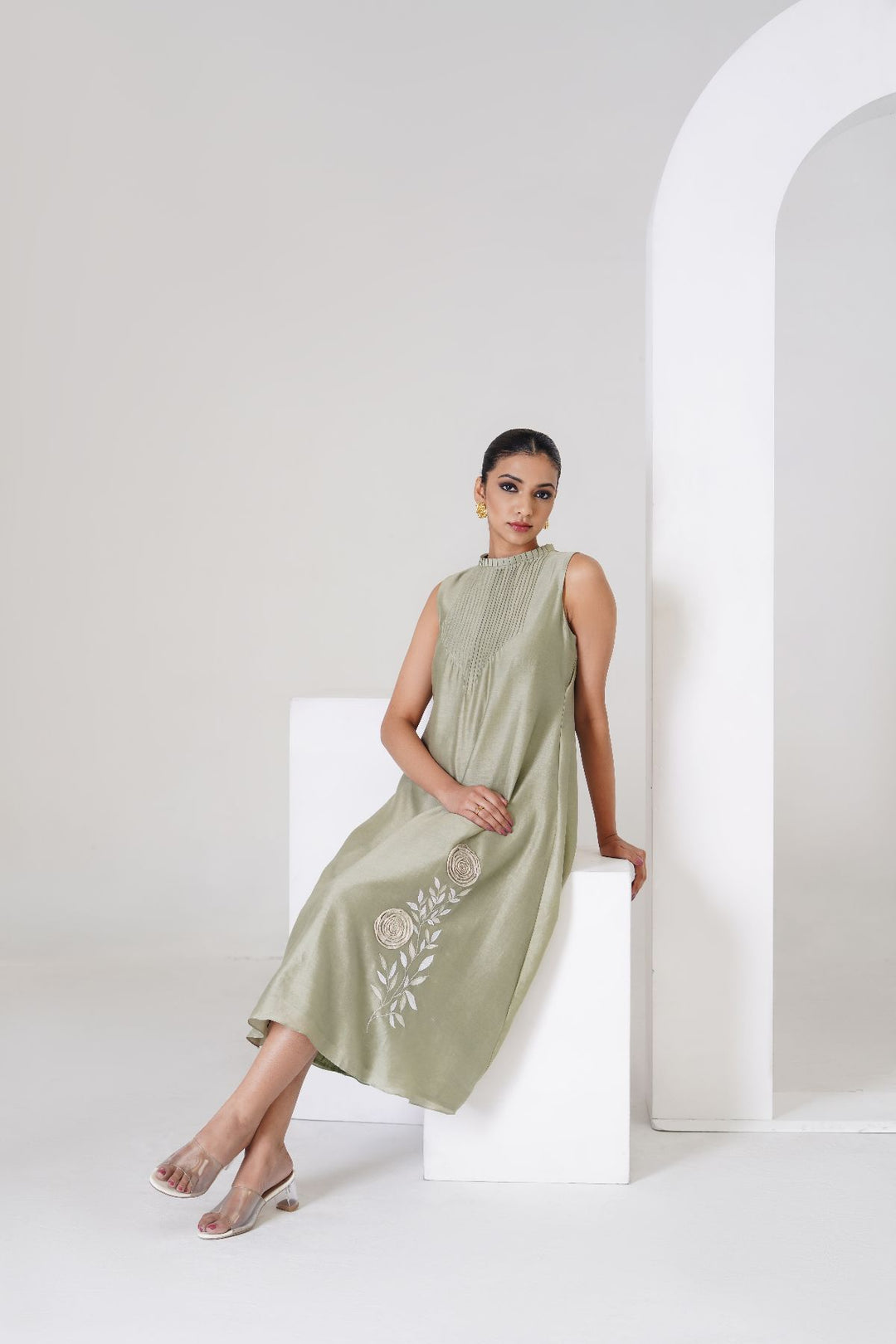 Isla Dress - Sage