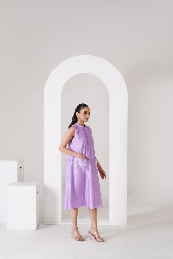 Alina Dress - Lilac