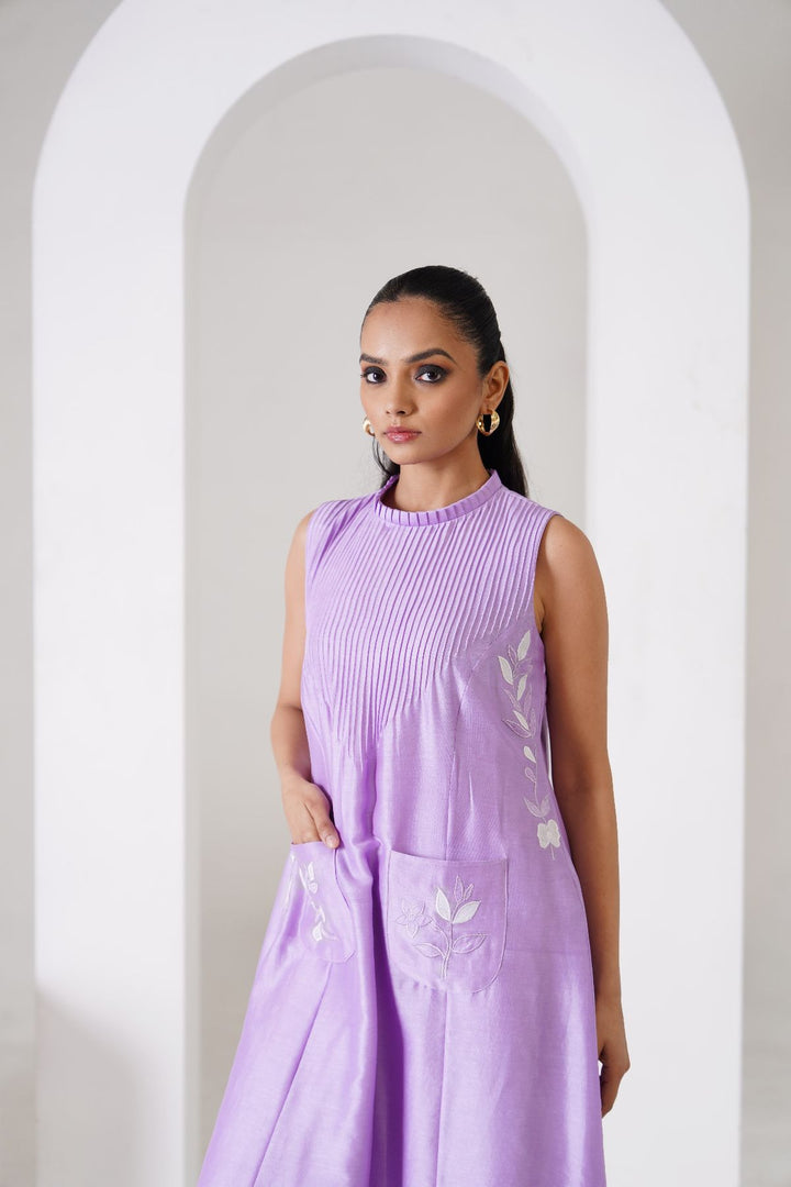 Alina Dress - Lilac