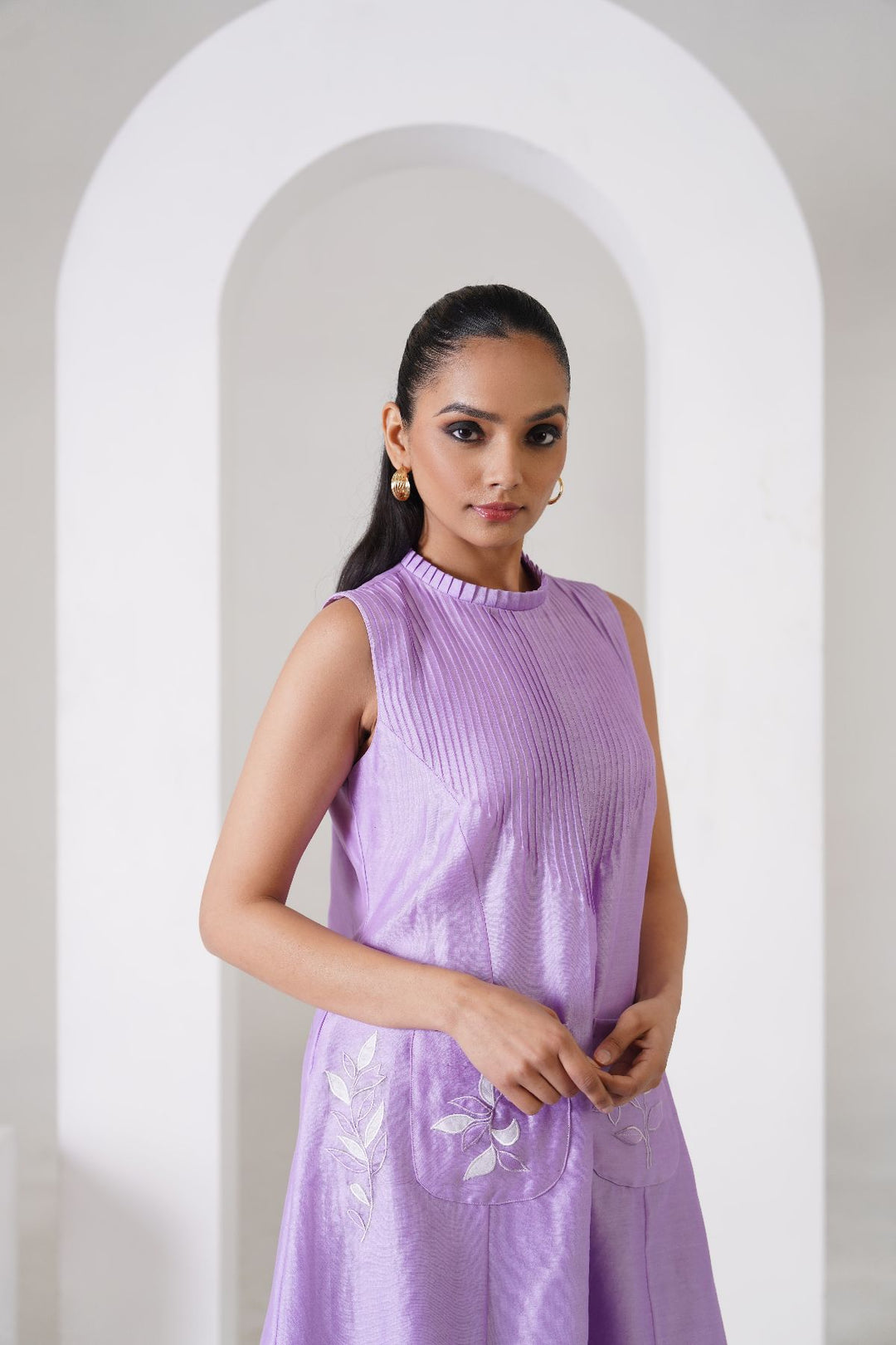 Alina Dress - Lilac