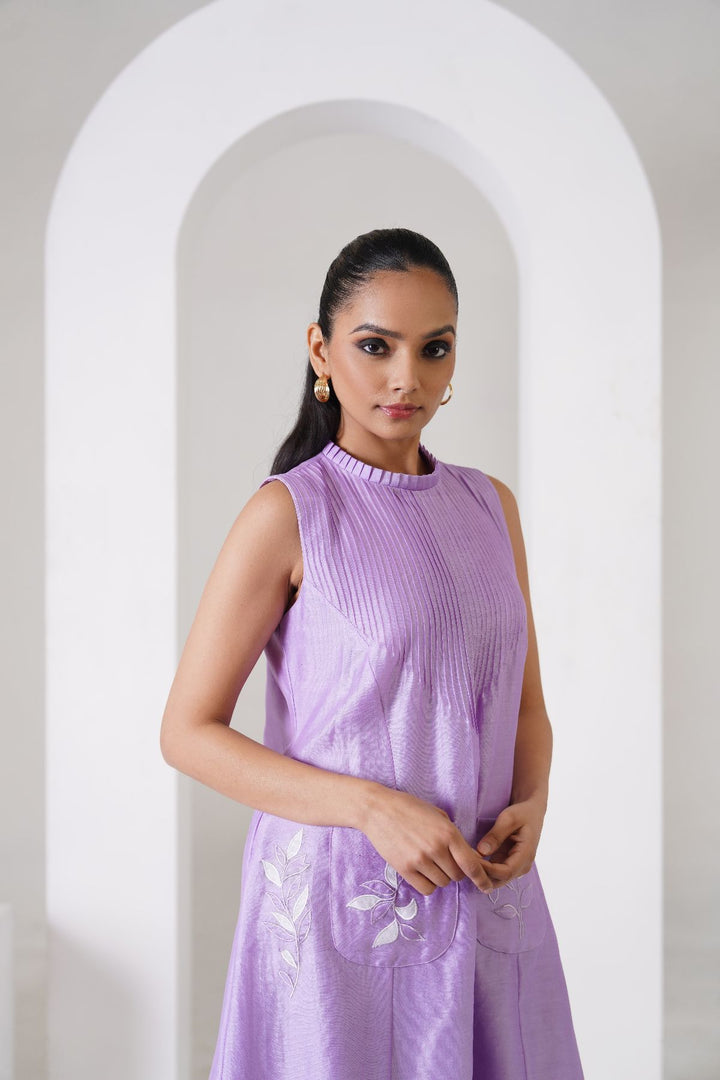 Alina Dress - Lilac