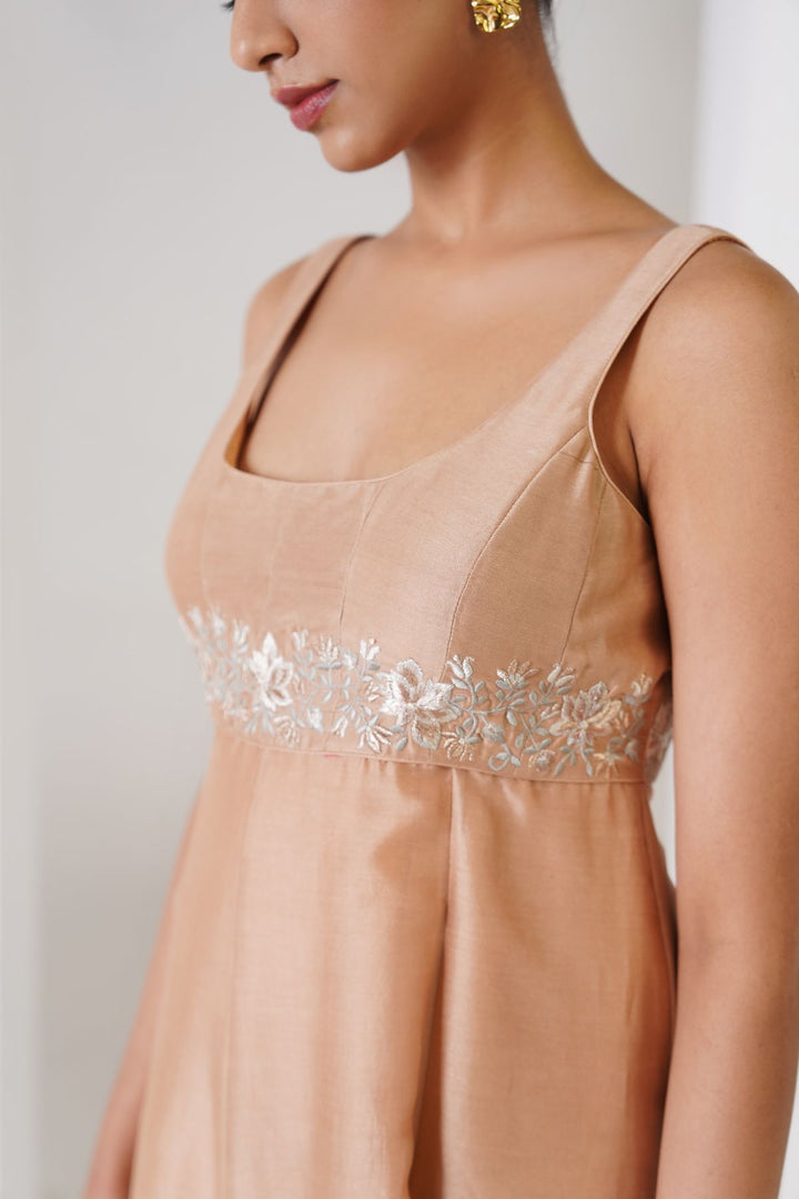 Doree  Dress - Honey Gold