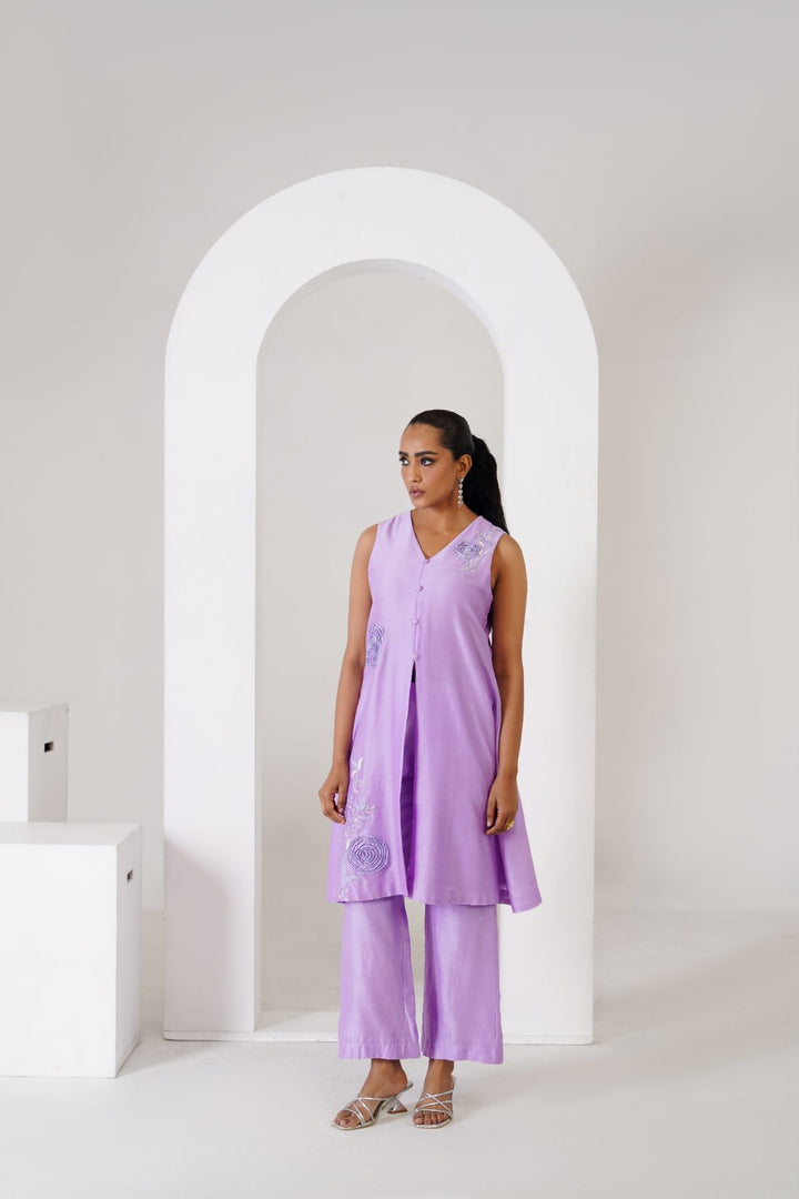 Amara Co-Ord Set - Lavender