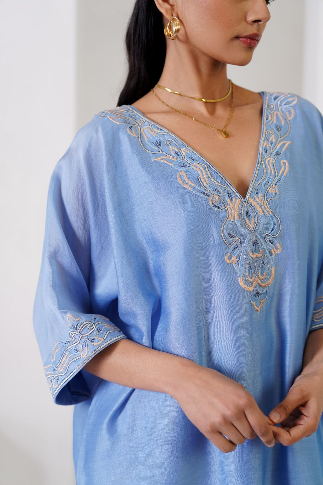 Viola Co-Ord Set - Powder Blue
