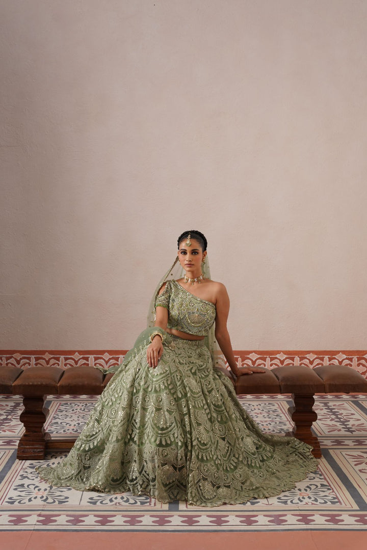 Olivia Floral Lehenga Set