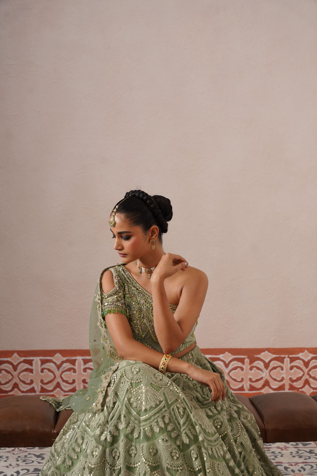 Olivia Floral Lehenga Set