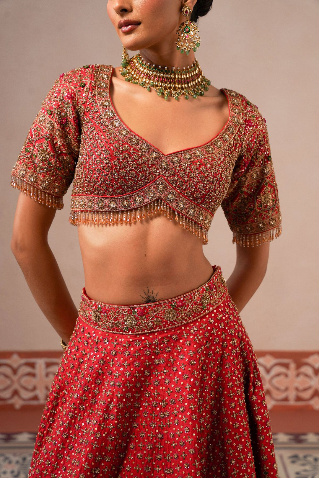 Surea Lehenga/Choli/Dupatta