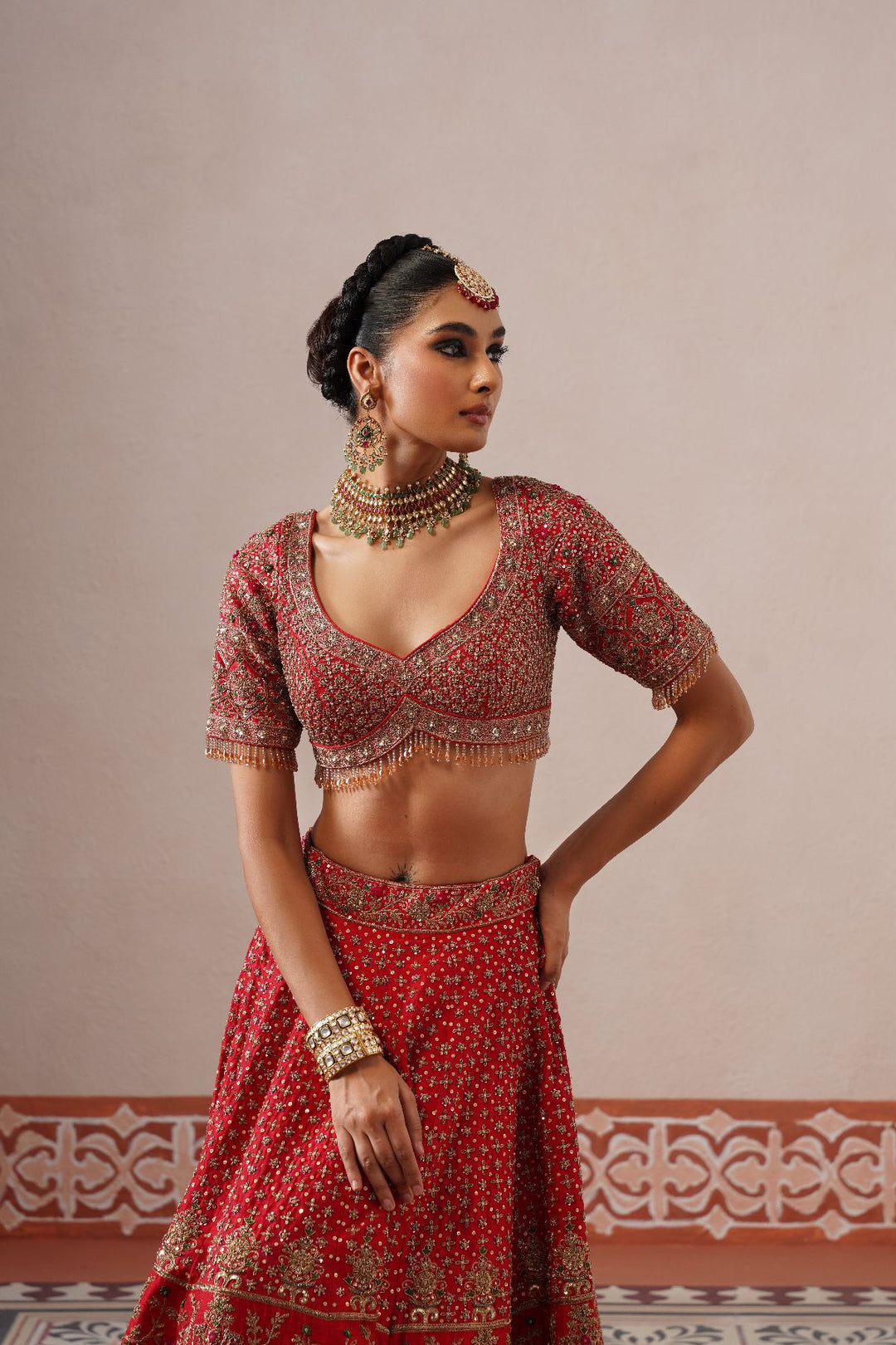 Surea Lehenga/Choli/Dupatta