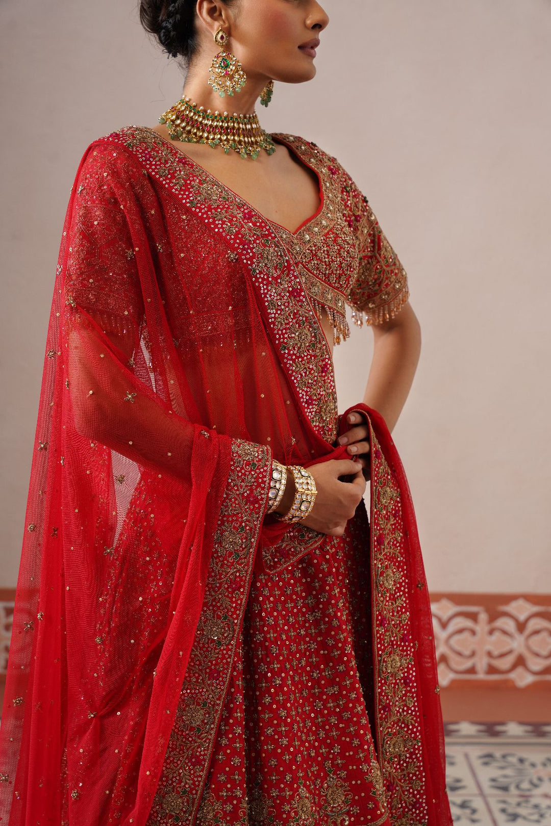 Surea Lehenga/Choli/Dupatta