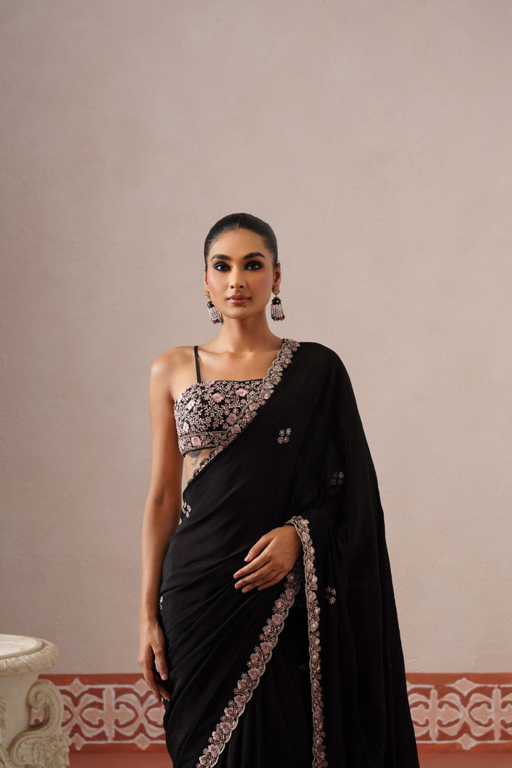 Velmira Saree-Black