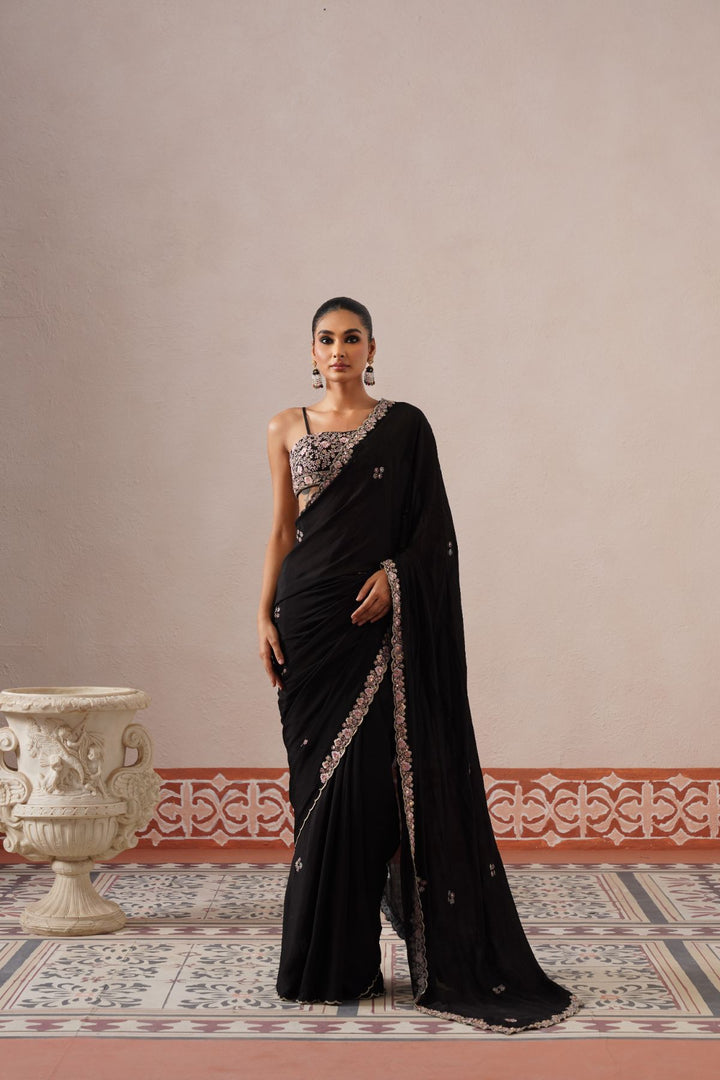 Velmira Saree-Black