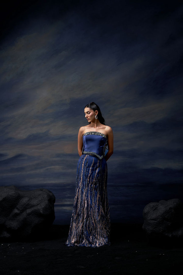 Ocean Majesty Lehenga Set
