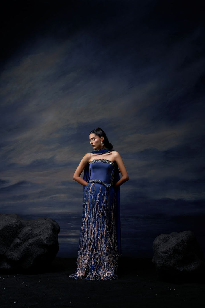 Ocean Majesty Lehenga Set