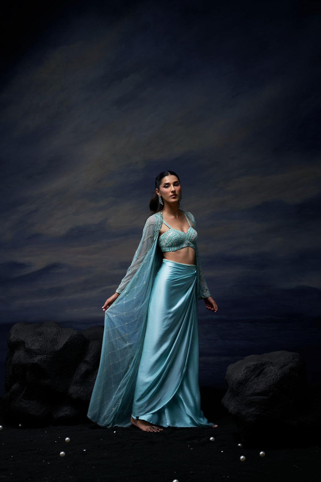 Marine Muse Cape Set