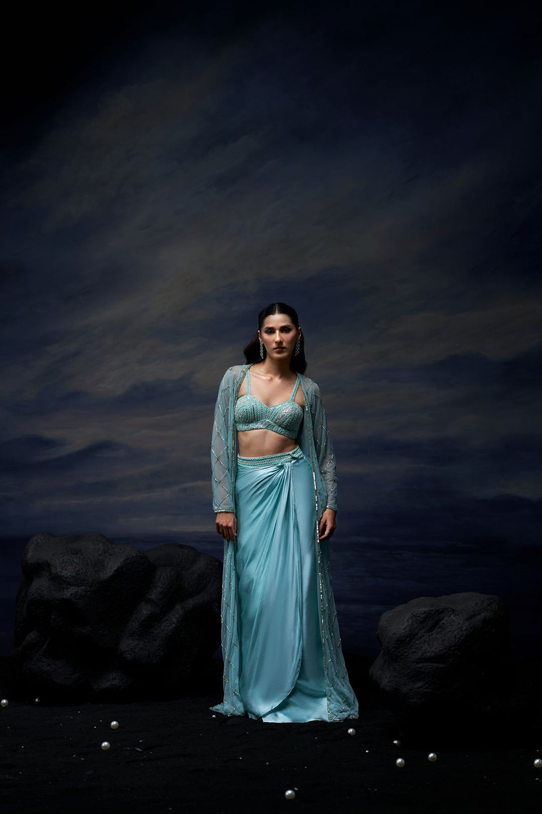 Marine Muse Cape Set
