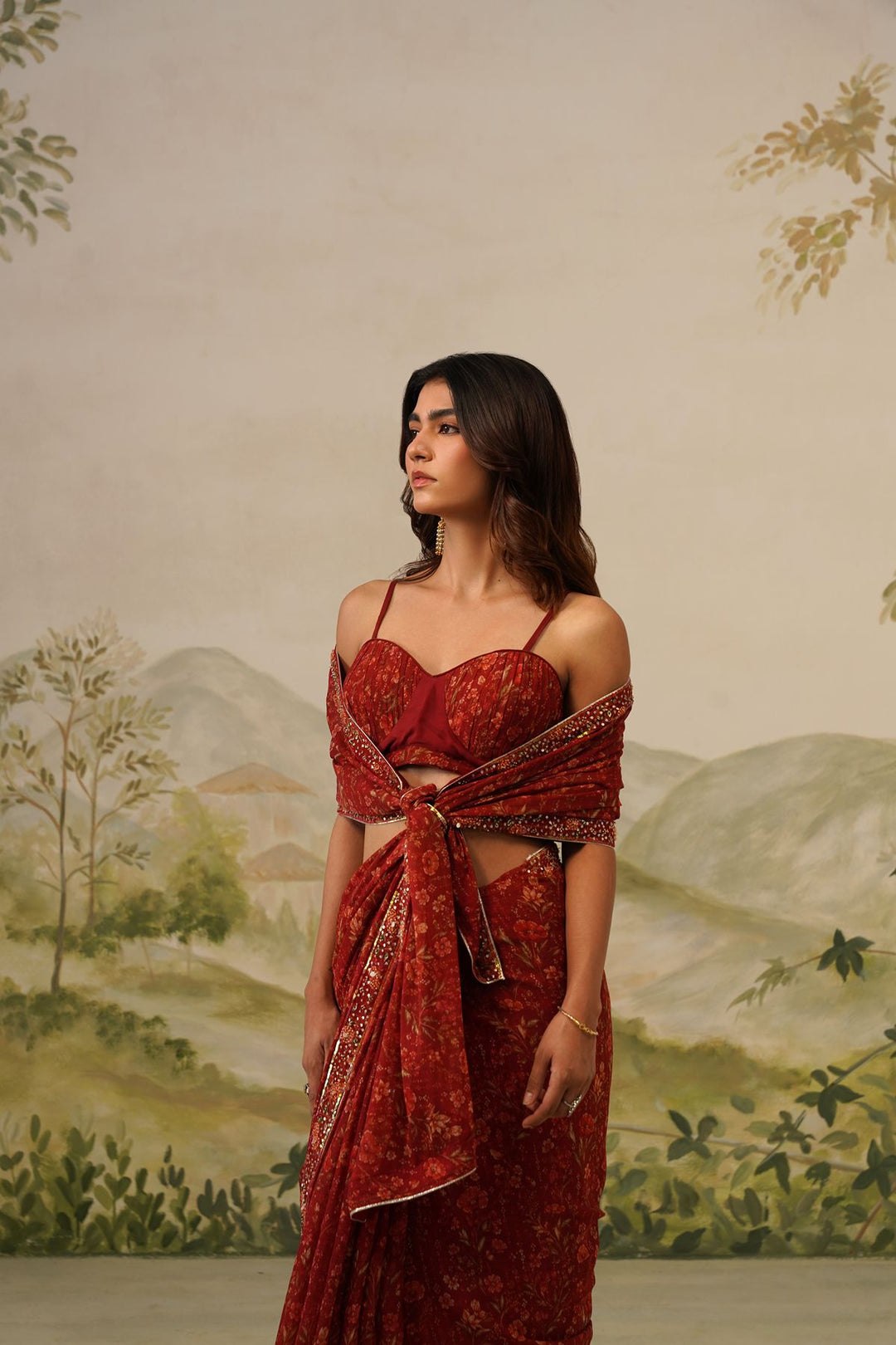 Julien Saree Set