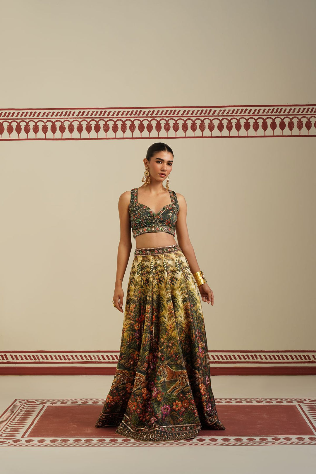 Forest Reverie Lehenga Set