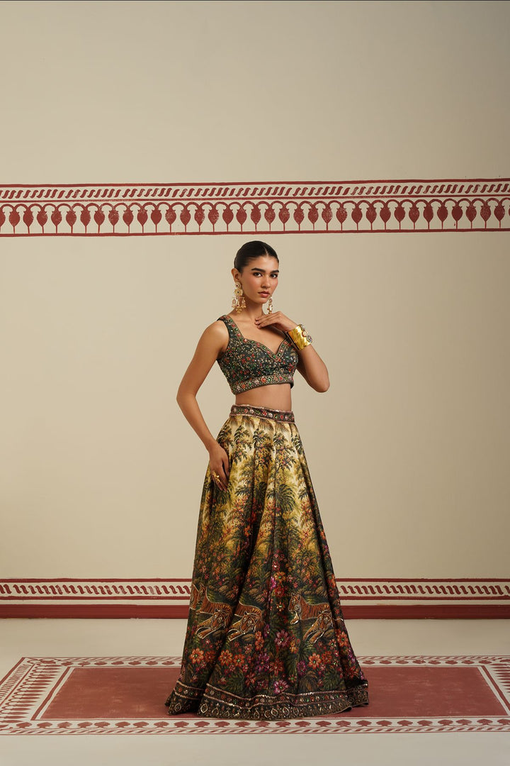 Forest Reverie Lehenga Set