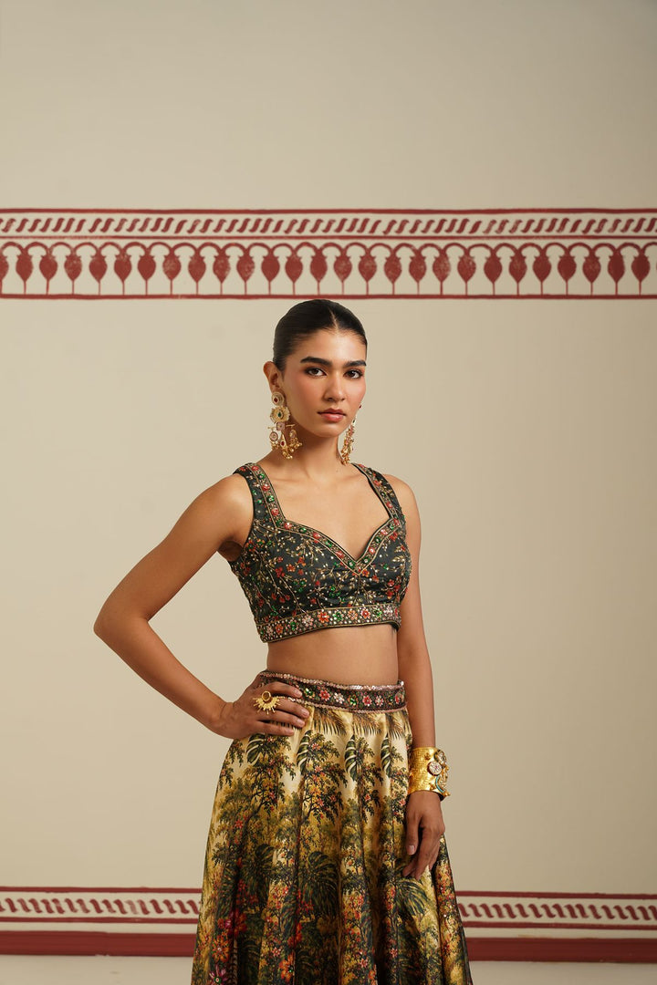 Forest Reverie Lehenga Set