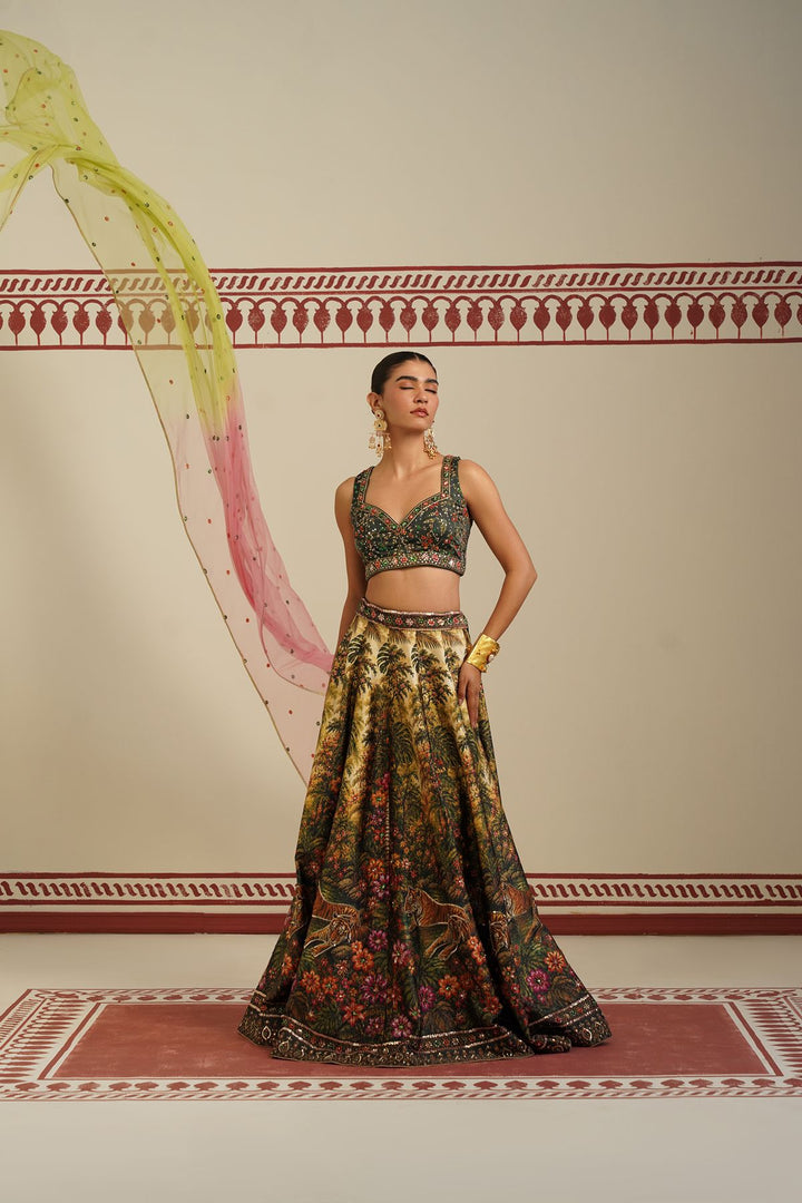 Forest Reverie Lehenga Set