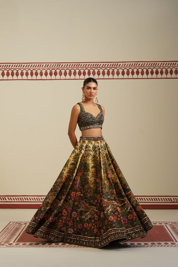 Forest Reverie Lehenga Set